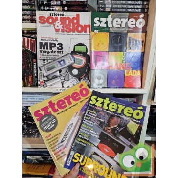 Sztereó magazin csomag - 4 db