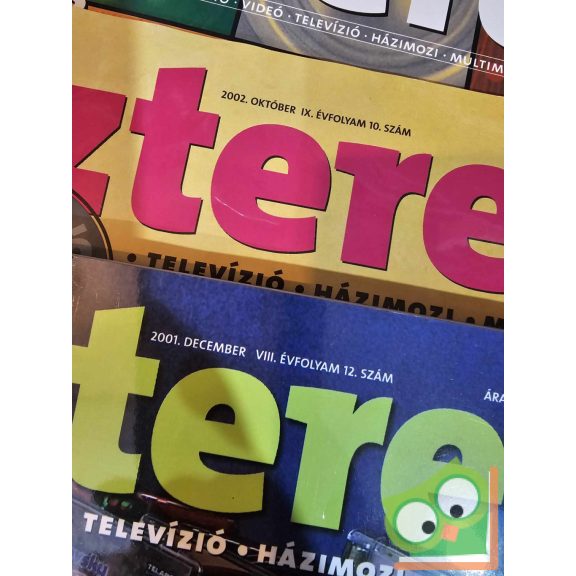 Sztereó magazin csomag - 4 db