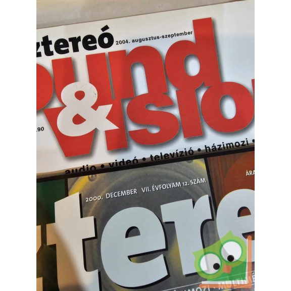 Sztereó magazin csomag - 4 db