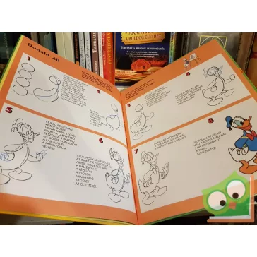 Walt Disney – Tanulj rajzolni – Donald és Daisy