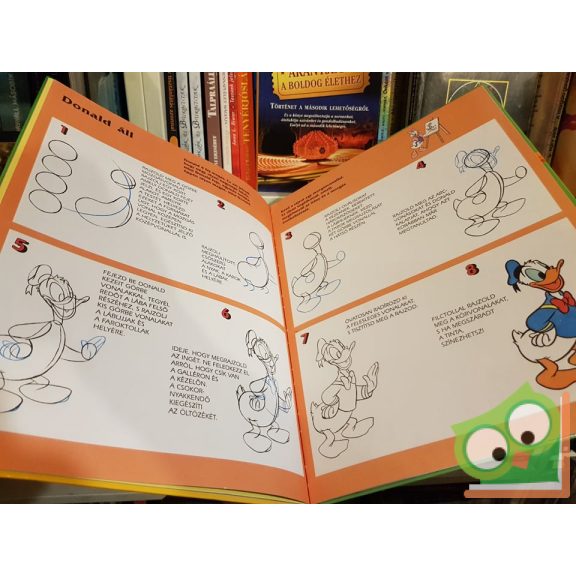 Walt Disney – Tanulj rajzolni – Donald és Daisy