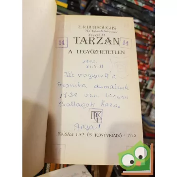 Edgar Rice Burroughs: Tarzan, a legyőzhetetlen (Tarzan 14.)