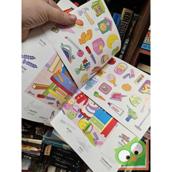 Kezdők tematikus magyar-angol szótára - Otthon