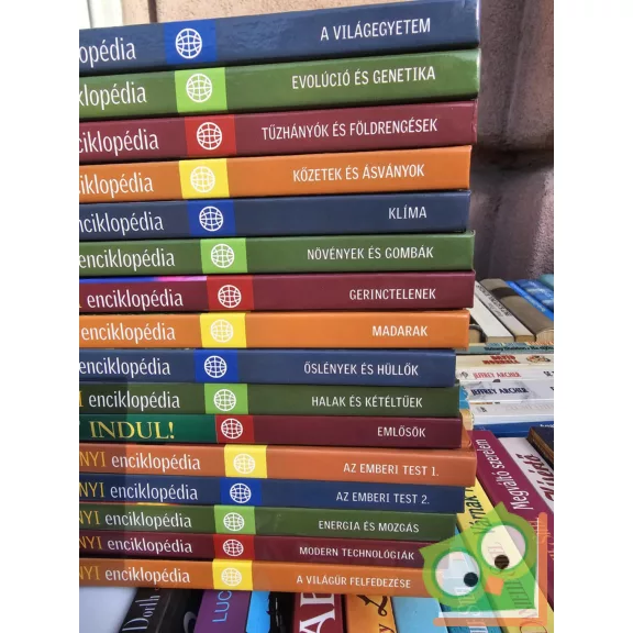 Természettudományi enciklopédia 1-16. (egyben a teljes sorozat)