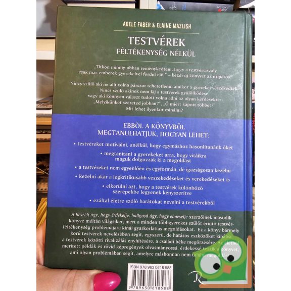 Adele Faber, Elaine Mazlish: Testvérek féltékenység nélkül (ritka)
