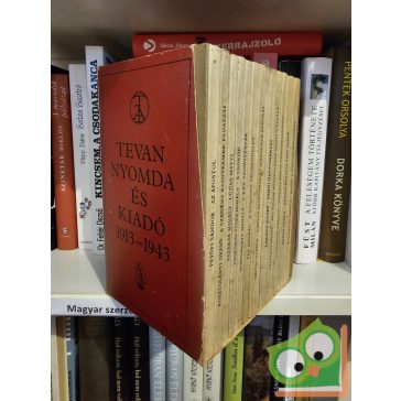   Tevan Nyomda és Kiadó 1913-1943 (12 magyar szépíró műve 12 kötetben)