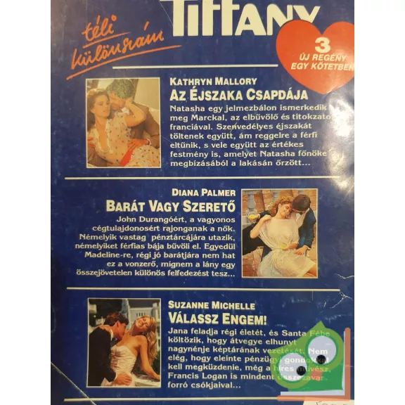 Tiffany Téli különszám 1993/1 (Szerelem, szenvedély, erotika)