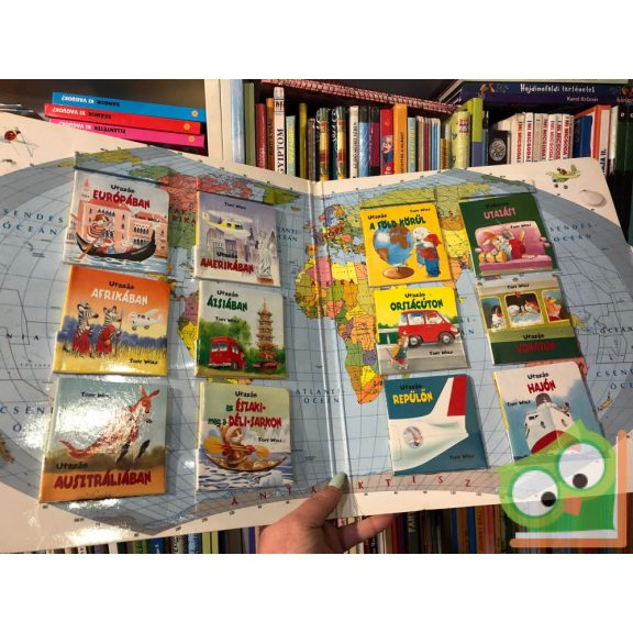 Peter Holeinone: Tomi és Panni világ körüli utazása (Tony Wolf illusztrációja) (ritka)