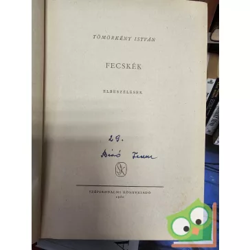  Tömörkény István: Fecskék - elbeszélések (Aranykönyvtár)