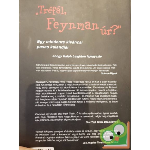 Richard P. Feynman: „Tréfál, Feynman úr?” (ritka)