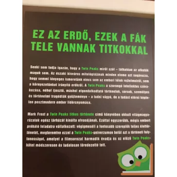 Mark Frost: Twin Peaks - Az utolsó dosszié