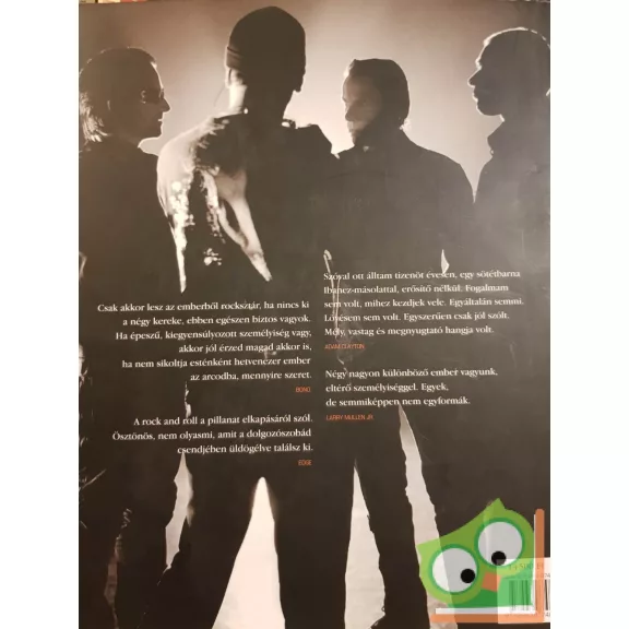 Bono - The Edge - Adam Clayton - Larry Mullen Jr.: U2 by U2 (magyar nyelvű)