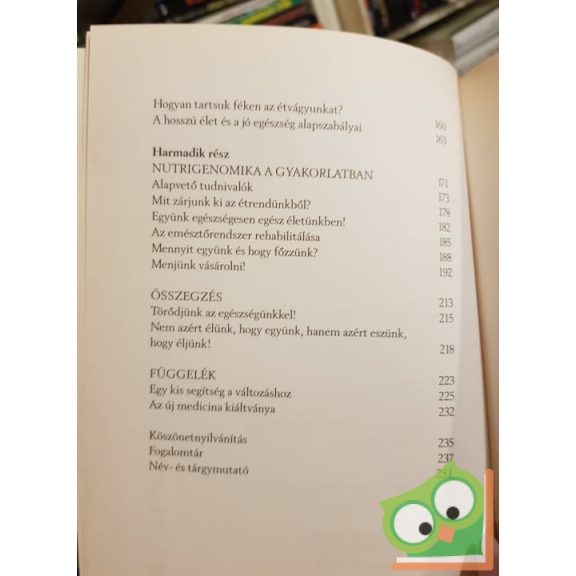 Filippo Ongaro: Úgy egyél, hogy jól legyél (ritka) (HVG Könyvek)