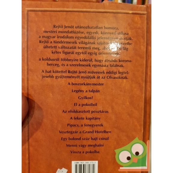 Vesztegzár a Grand Hotelben és más történetek (Rejtő Jenő összegyűjtött művei 5.)