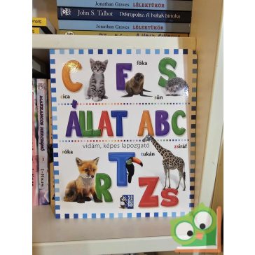 Állat ABC - vidám, képes lapozgató (keménylapos, új)