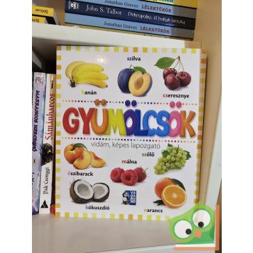   Gyümölcsök - vidám, képes lapozgató (keménylapos, új)
