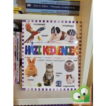   Házi kedvencek - vidám, képes lapozgató (keménylapos, új)