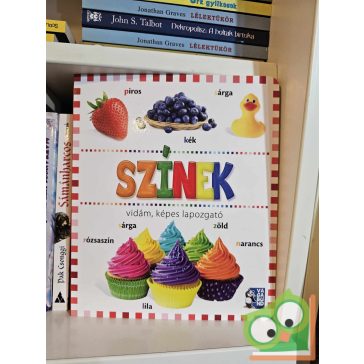 Színek - vidám, képes lapozgató (keménylapos, új)