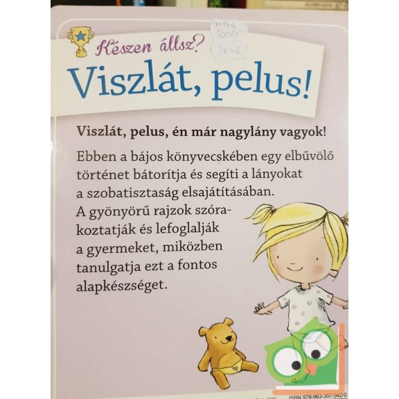 Anne Giuler, Janet Hall: Viszlát, pelus! - Felkészítő csomag kislányoknak (ritka)