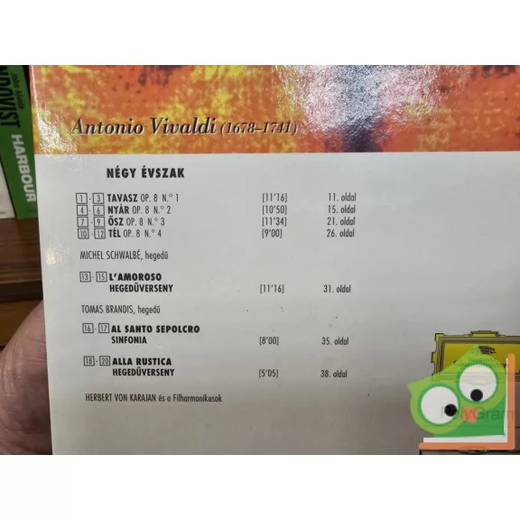 Vivaldi - Népszabadság Filharmónia - Klasszikusok sorozata (CD melléklettel)