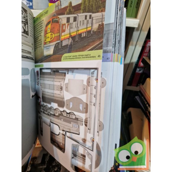 Philip Steele: A vonatok története - Makettgyűjtemény vonatrajongóknak (hiányos)