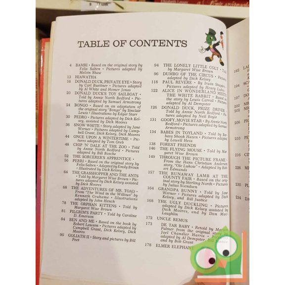 Frances Saldinger: Walt Disney's Story Land (ritka)