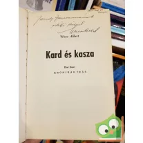 Wass Albert: Kard és kasza / Krónikás írás (dedikált)