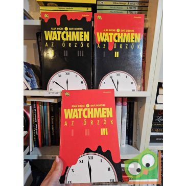   Alan Moore, Dave Gibbons: Watchmen - Az Őrzők 1-3 (ritka képregény)