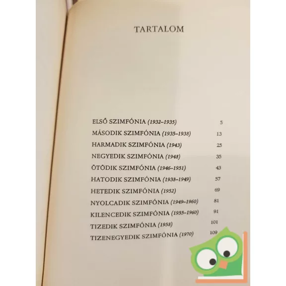 Weöres Sándor: Tizenegy szimfónia