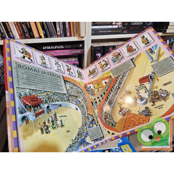 Tony Wolf: A rómaiak (Kalandos időutazás) (keménylapos) (ritka)