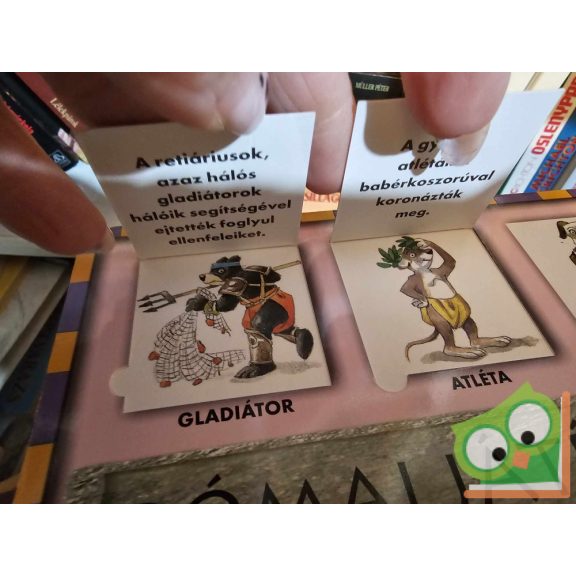 Tony Wolf: A rómaiak (Kalandos időutazás) (keménylapos) (ritka)