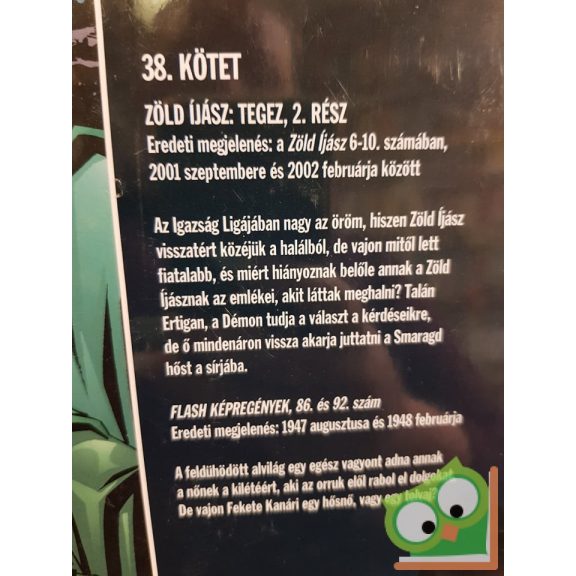 DC 37- 38.  Zöld Íjász - Tegez 1-2.kötet (a 2. kötet fóliás)