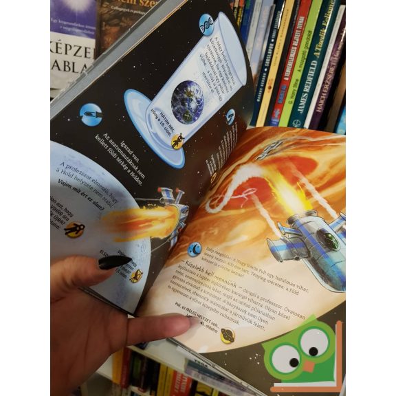 Dan Green: Zűr az űrben - Kalandos küldetés (Lapozgatós könyv gyerekeknek)